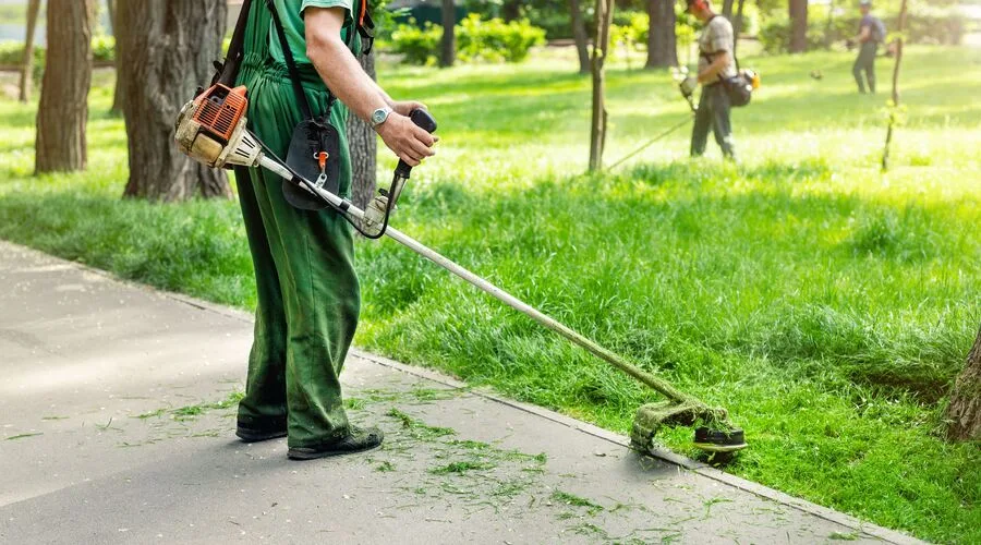 Entretien d’espaces verts à Lissy